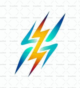 Energiegeladener Blitz